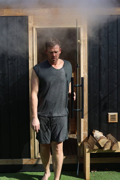 New! Men's Merino Wool Sauna Shorts
