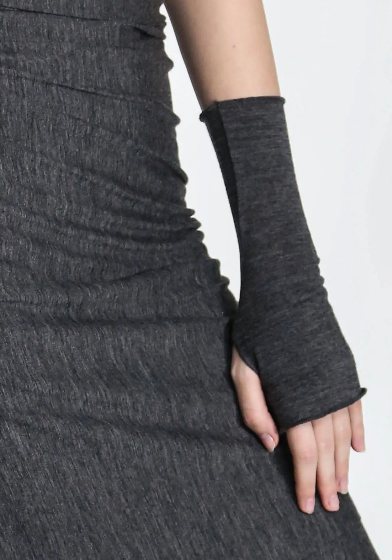 Merino Wool Fingerless Gloves