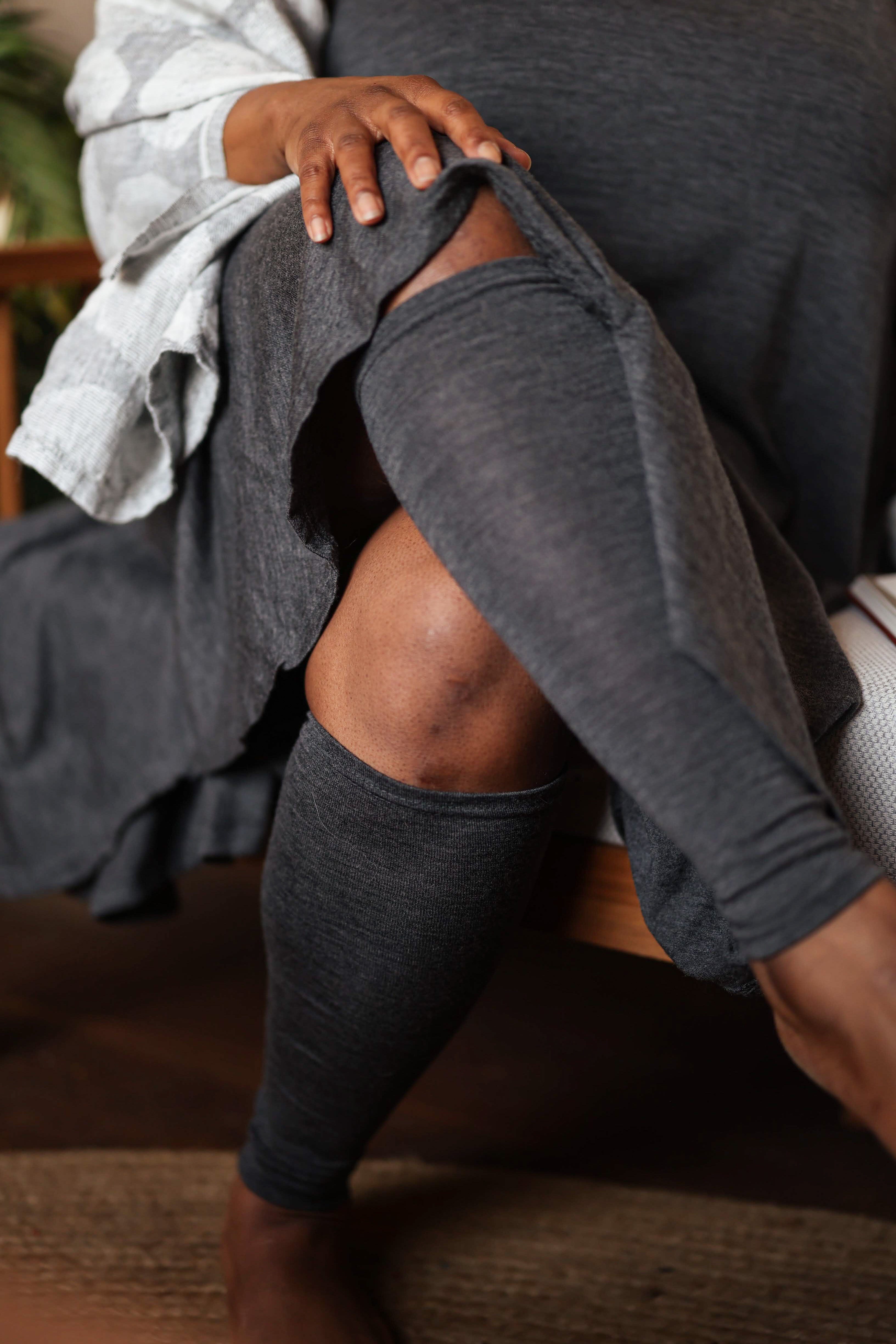 Merino Wool Leg Warmers – Layering for Warmth | Saunamekko