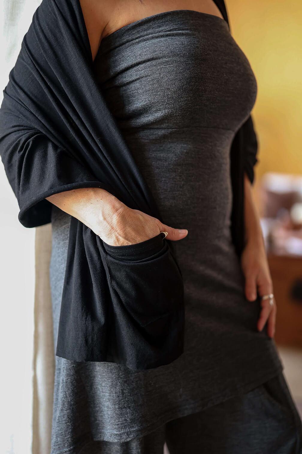 Merino Wool Pocket Wrap