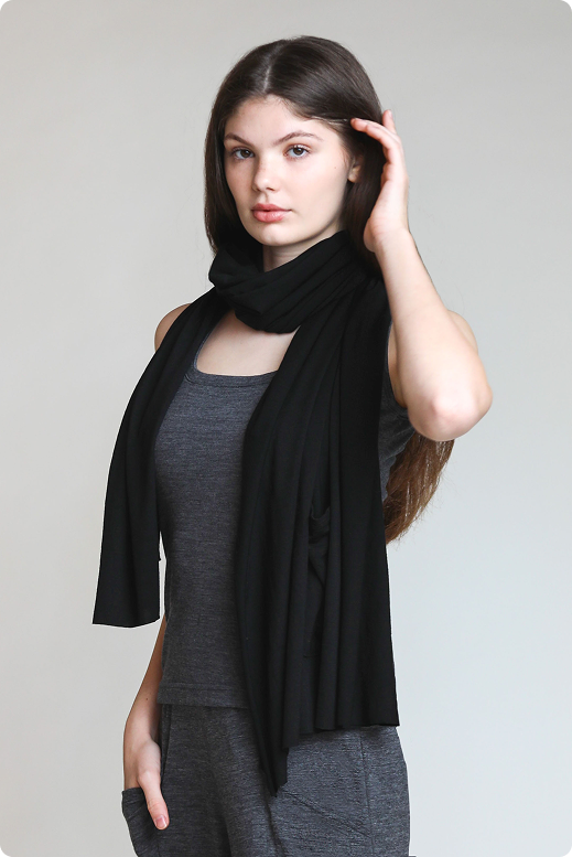Merino Wool Pocket Wrap